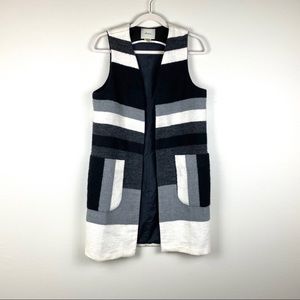 Anthropologie Elevenses Ranche Long Vest